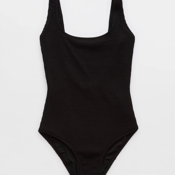 Aerie Crinkle Scoop Full Coverage One Piece Swimsuit
 NWT - Picture 2 of 11